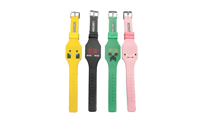Minecraft Armbåndsur - Bee, Ender, Creeper, Pig