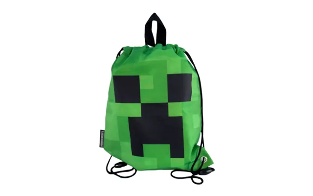 Minecraft Creeper Face Sportstaske - Gymnastiktaske