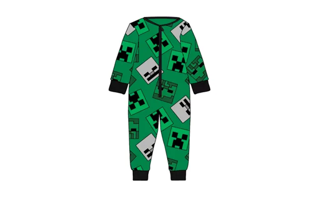 Minecraft Creeper - Zombie & Skelet Onesie 3-10 År