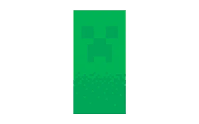 Minecraft Håndklæde - Creeper 70x140cm