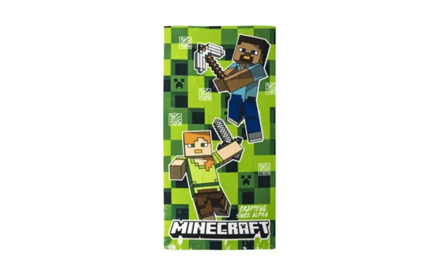 Minecraft Håndklæde - Steve & Alex