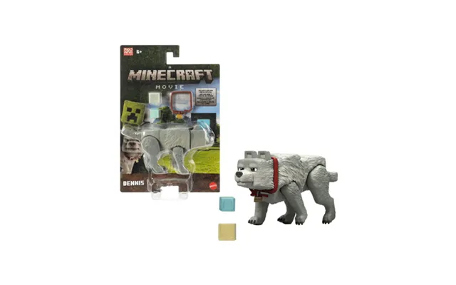 Minecraft Ulv Figur - 2025 Film