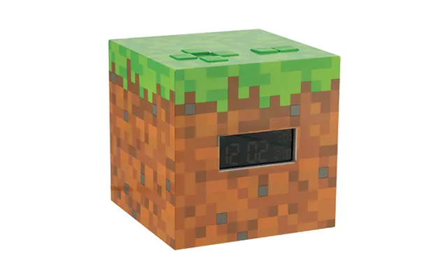 Minecraft Vækkeur Med Lyd Og Lys