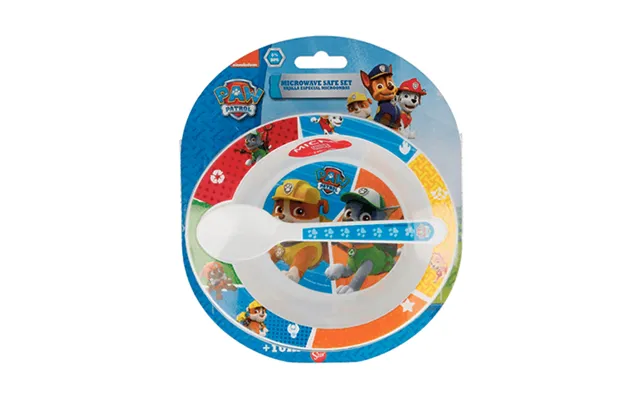 Paw Patrol Tallerken Og Ske