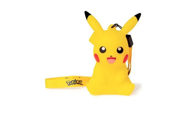 Pikachu Nøglering Med Led Lys - Pokemon