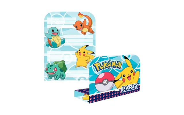 Pokemon Invitations Kuverter - 8 Stk.