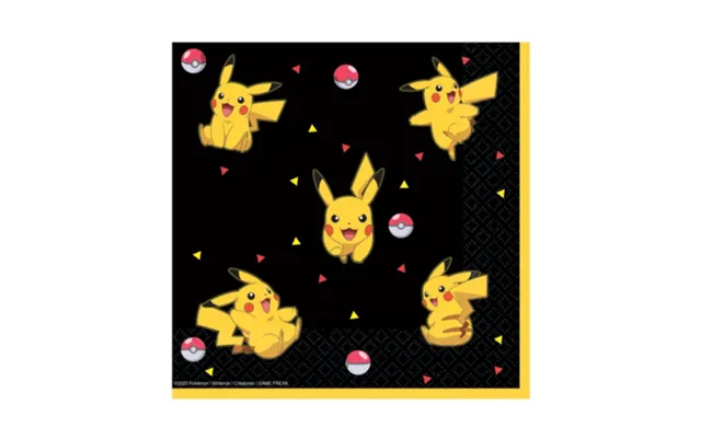 Pokemon Servietter - 16 Stk.
