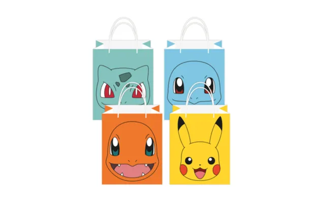 Pokemon Slikposer I Papir - 8 Stk.