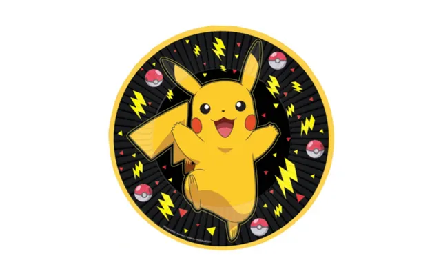 Pokemon Thunder Paptallerkner - 8 Stk.