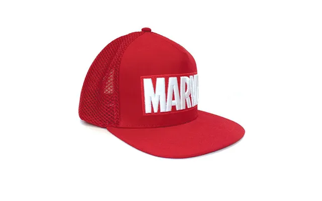 Rød Marvel Kasket
