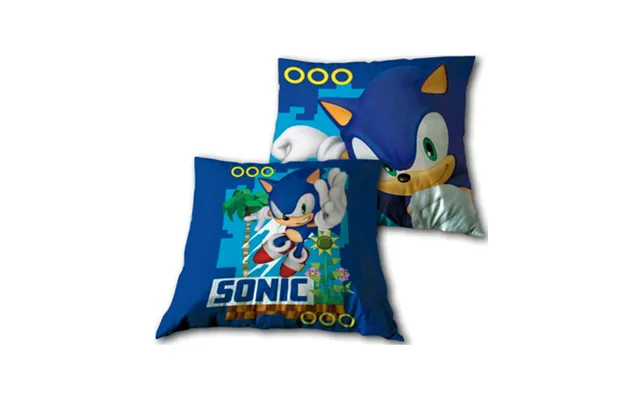 Sonic The Hedgehog Pude - 40x40cm