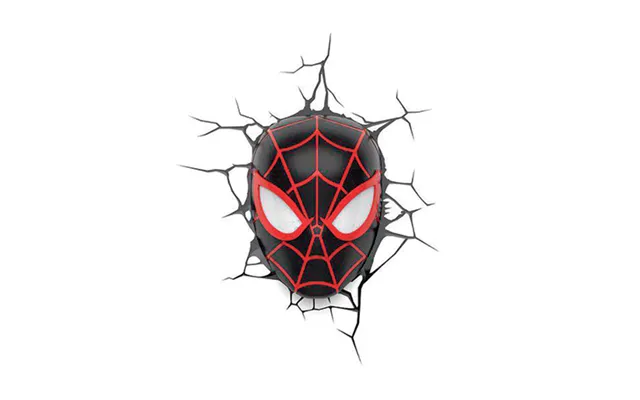 Spiderman Led Maske Lampe - Miles Morales