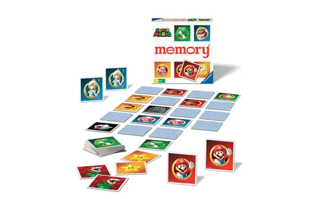 Super Mario Huskespil - Memory Game