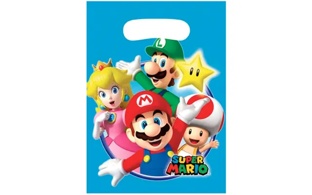 Super Mario Slikposer - 8 Stk.