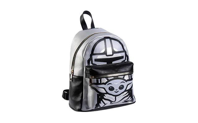 The Mandalorian Læder Grå Rygsæk