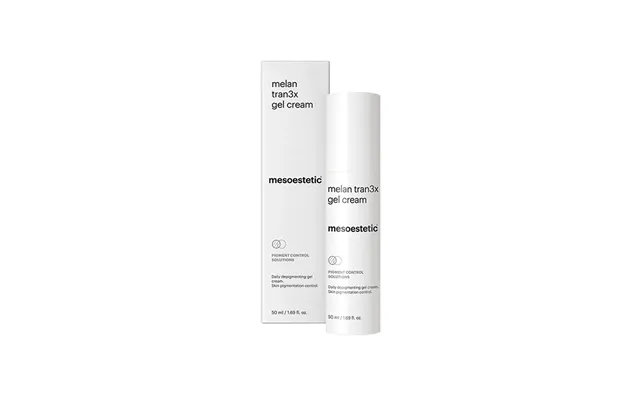 Mesoestetic Melan Tran3x Gel Cream - Depigmenterende Creme Mod Pigmentforandringer Og Pigmentpletter