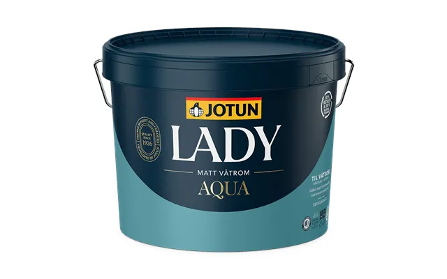 Jotun Lady Aqua Mat - Vådrumsmaling 9 L