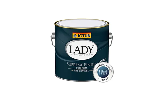 Jotun Lady Supreme Finish - Indendørs Træmaling 2,7 L 5 Mat