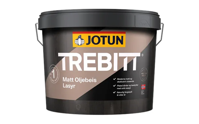 Jotun Trebitt Mat Oliebejdse Transparent 2,7 L