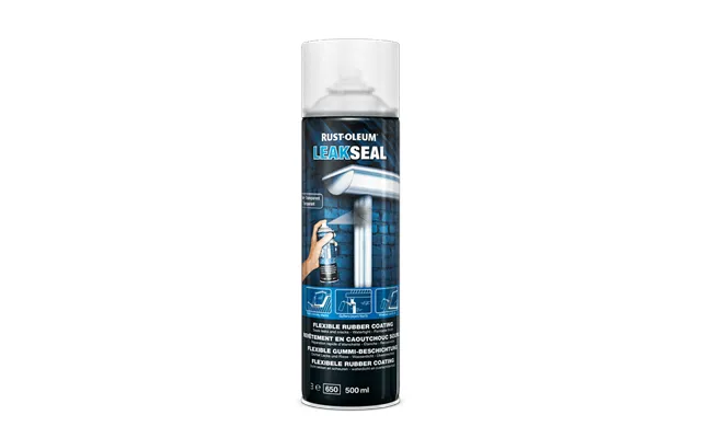 Rust-oleum Leakseal - Tagtætning 500 Ml. Spray Hvid product image