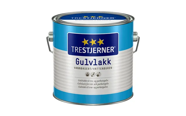 Trestjerner Gulvlak 0,75 L Silkemat