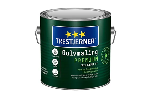 Trestjerner Gulvmaling Premium 2,7 L