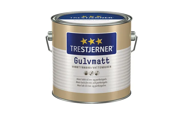 Trestjerner Gulvmat - Gulvlak 0,75 L