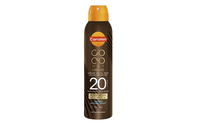 Carroten Dry Oil Spf 20 Coconut Dreams - 150 Ml