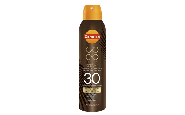 Carroten Dry Oil Spf 30 Coconut Dreams - 150 Ml