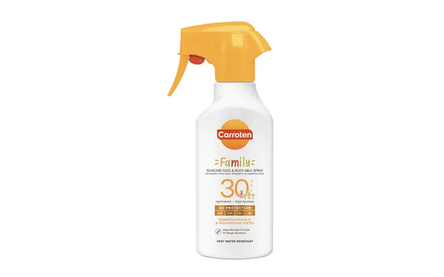 Carroten Family Face & Body Milk Trigger Spf 30 - 270 Ml