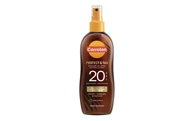 Carroten Protect & Tan Body Oil Spf 20 - 150 Ml