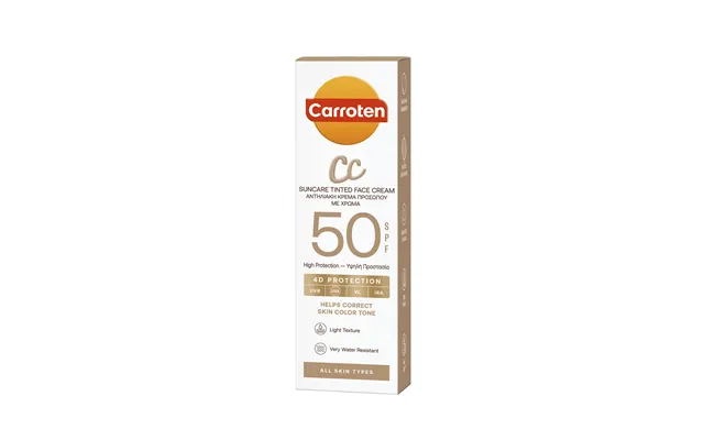 Cc Tinted Face Cream Spf 50 - 50 Ml