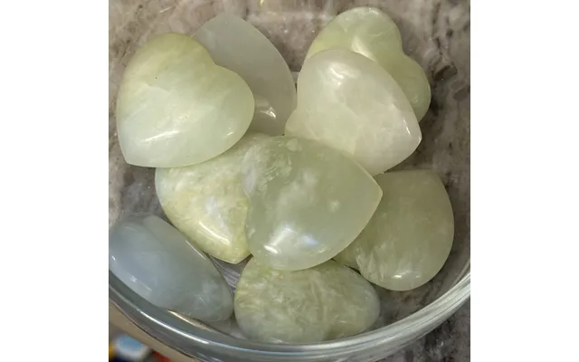 Grøn Jade - Krystalhjerte