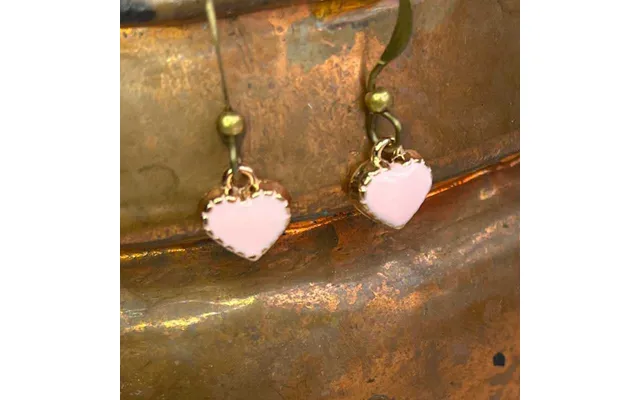 Øreringe Pink Heart