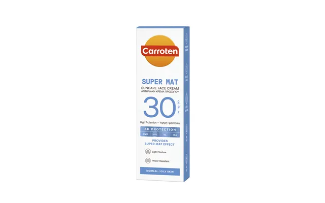Super Mat Face Cream Spf 30 - 50 Ml
