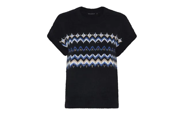 Micha Cosy Nordic Strik - Navy Blå