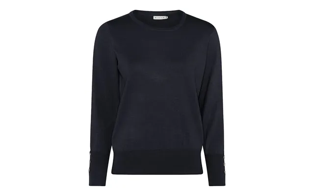 Micha Efterårs Viscose Strik - Navy