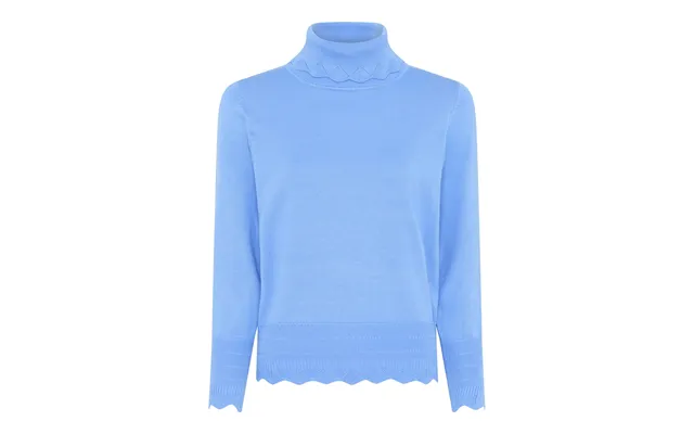 Micha Elegant Viscose Strik - Blå