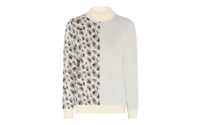 Micha Ny Leopard Strik - Offwhite Gre