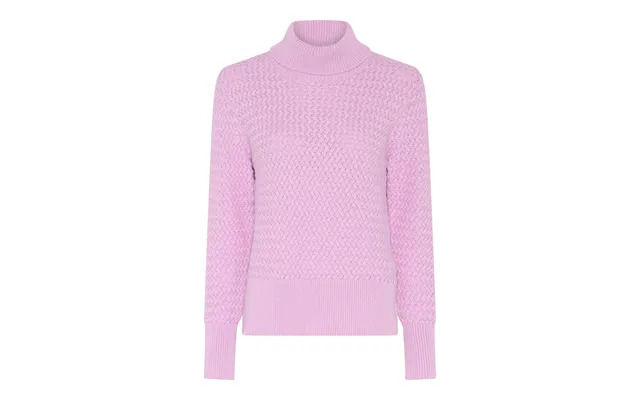 Micha Organic Bomuld Basket Strik - Rosa