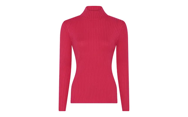 Micha Viscose Rib Strik - Magen Pink