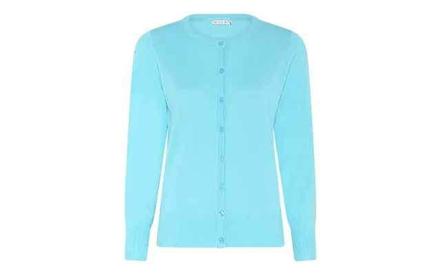 Micha Viscose Strik - Aqua Blå
