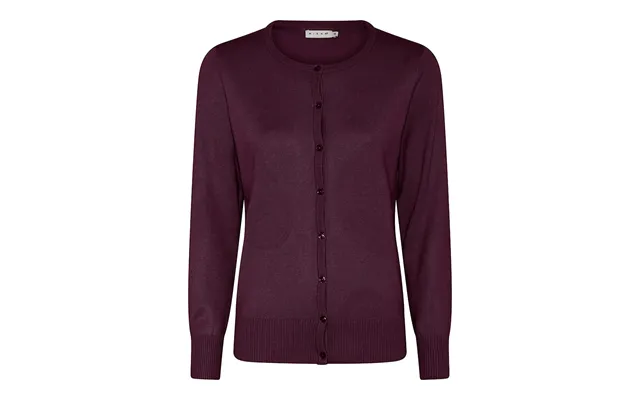 Micha Viscose Strik - Aubergine