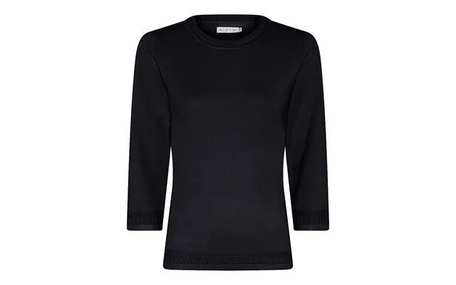 Micha Viscose Strik - Navy