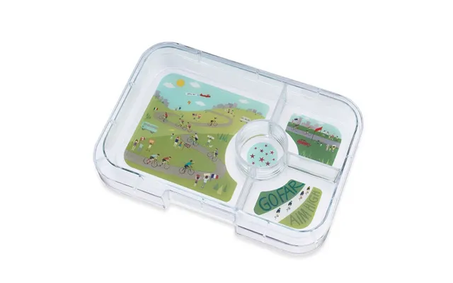 Yumbox Tapas Xl - Bike Race Tray Bakke M. 4 Rum