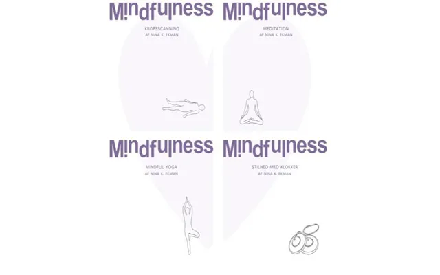 Nina Ekman - 4 Mindfulness Lydbøger Sampak Mindfulhouse