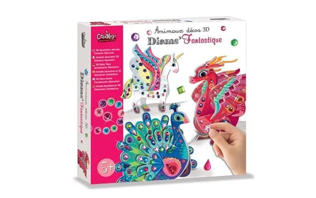 3d Dyr - Pynt Med Diamanter 5 År