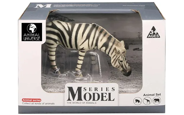 Animal Universe Zebra Åben Æske