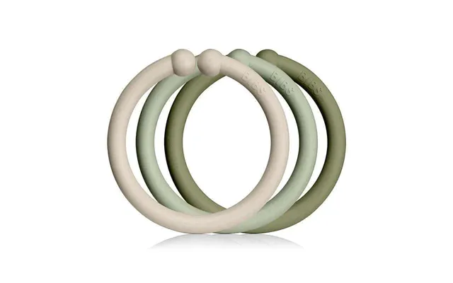 Bibs Baby Loops 12 Stk - Vanilla Sage Olive