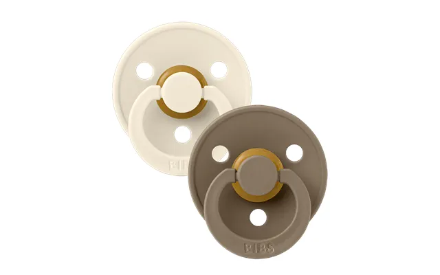 Bibs Colour Sutter 2-pak - Ivory Dark Oak